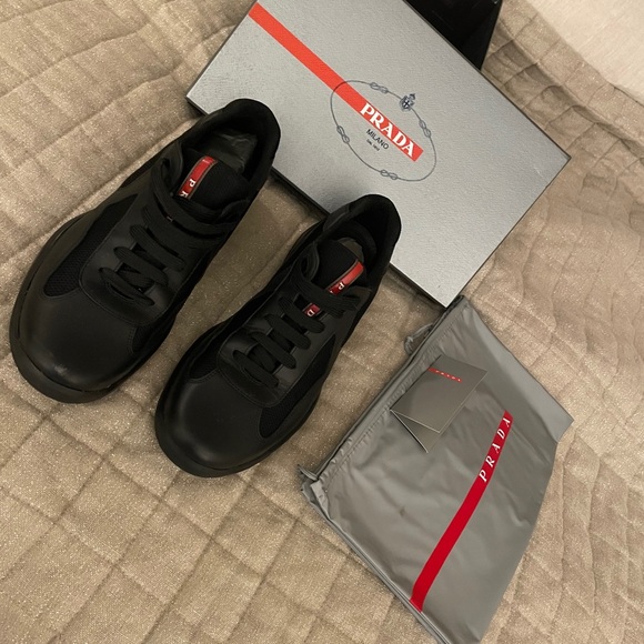 Prada Sneakers New America's Cup Bike Fabric - Picture 10 of 10